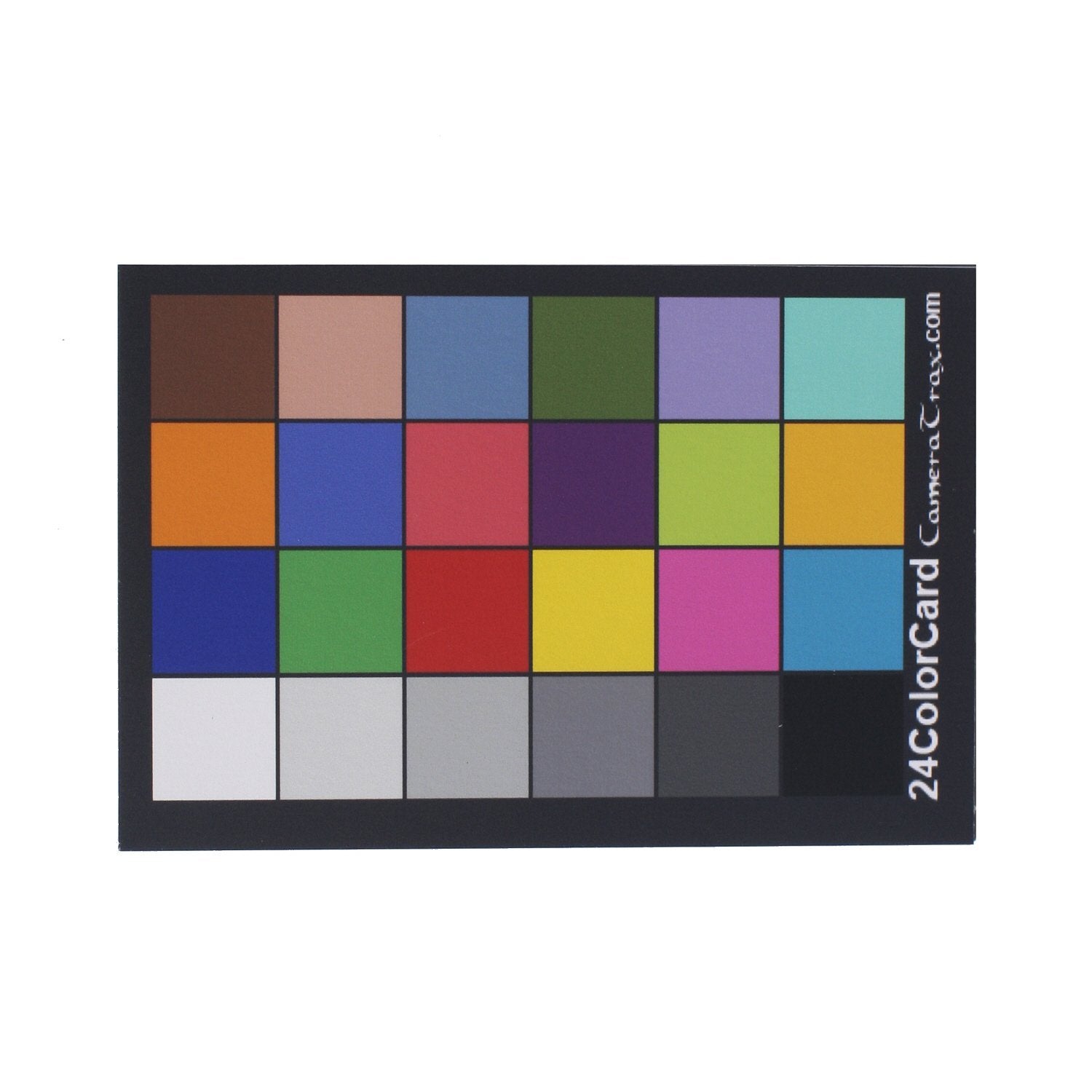 Cameratrax 24Colorcard 2X3 With Grey Balance And User Guidebook